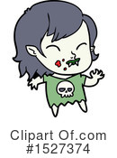 Vampire Clipart #1527374 by lineartestpilot