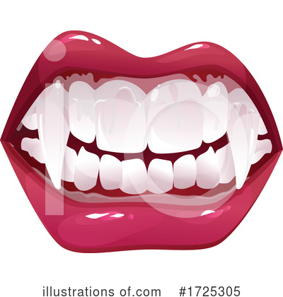 Lips Clipart #1725305 by Vector Tradition SM