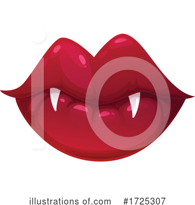 Lips Clipart #1725307 by Vector Tradition SM
