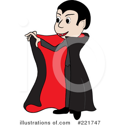 Royalty-Free (RF) Vampire Clipart Illustration by Pams Clipart - Stock Sample #221747