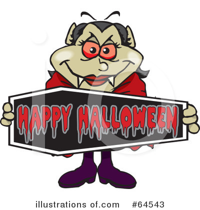Halloween Clipart #64543 by Dennis Holmes Designs