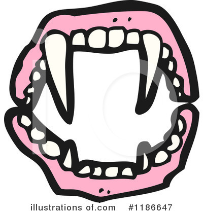 Vampire Teeth Clipart #1186647 by lineartestpilot