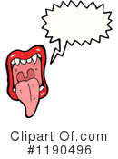 Vampire Lips Clipart #1190496 by lineartestpilot