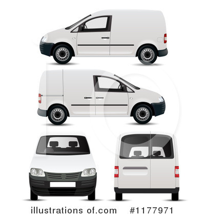 Mini Van Clipart #1177971 by vectorace