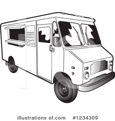 Food Truck Clipart #1234309 by Andy Nortnik