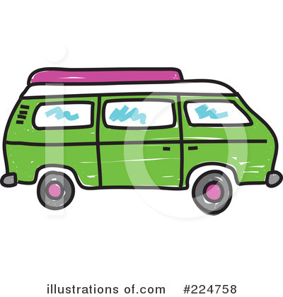 Volkswagen Van Clipart #224758 by Prawny