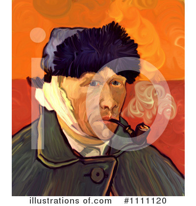 Royalty-Free (RF) Van Gogh Clipart Illustration by Prawny Vintage - Stock Sample #1111120