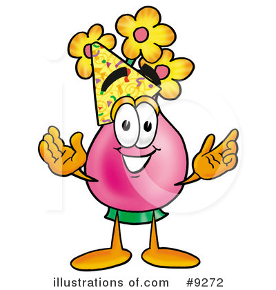 Birthday Clipart #9272 by Mascot Junction