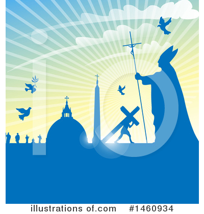 Royalty-Free (RF) Vatican City Clipart Illustration by Domenico Condello - Stock Sample #1460934