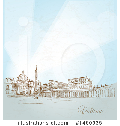 Royalty-Free (RF) Vatican City Clipart Illustration by Domenico Condello - Stock Sample #1460935