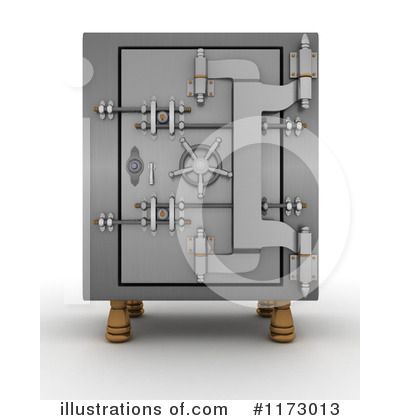 Royalty-Free (RF) Vault Clipart Illustration by KJ Pargeter - Stock Sample #1173013
