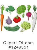 Vegetable Clipart #1249351 by BNP Design Studio