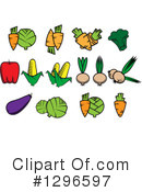 Vegetable Clipart #1296597 by Vector Tradition SM