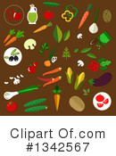 Vegetable Clipart #1342567 by Vector Tradition SM