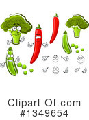 Vegetable Clipart #1349654 by Vector Tradition SM