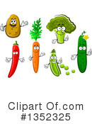Vegetable Clipart #1352325 by Vector Tradition SM