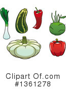 Vegetable Clipart #1361278 by Vector Tradition SM