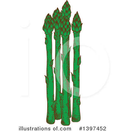 Royalty-Free (RF) Vegetable Clipart Illustration by Vector Tradition SM - Stock Sample #1397452