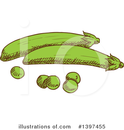Pea Clipart #1397455 by Vector Tradition SM