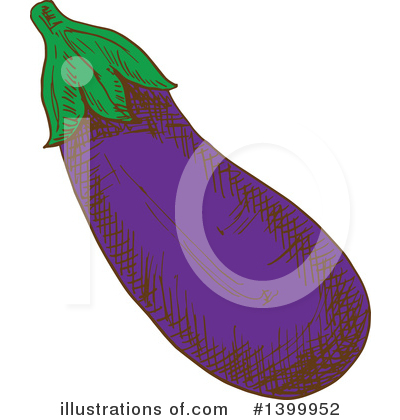 Royalty-Free (RF) Vegetable Clipart Illustration by Vector Tradition SM - Stock Sample #1399952