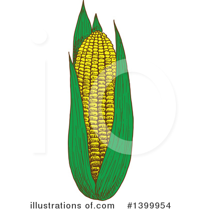Royalty-Free (RF) Vegetable Clipart Illustration by Vector Tradition SM - Stock Sample #1399954
