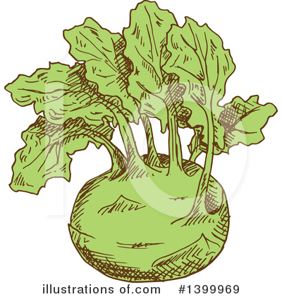 Royalty-Free (RF) Vegetable Clipart Illustration by Vector Tradition SM - Stock Sample #1399969