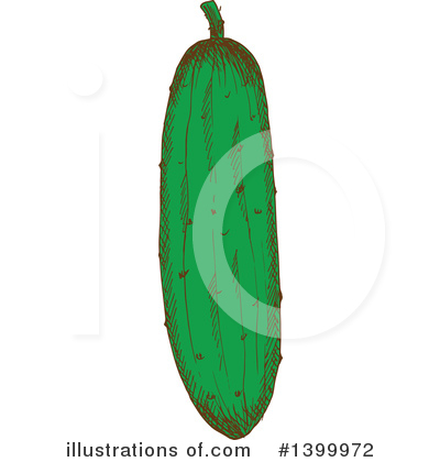 Royalty-Free (RF) Vegetable Clipart Illustration by Vector Tradition SM - Stock Sample #1399972