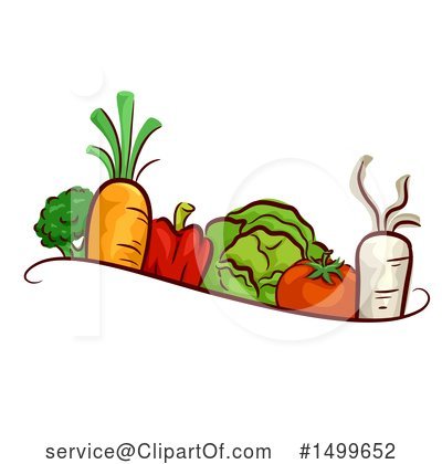 Vegetable Clipart #1499652 by BNP Design Studio