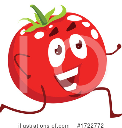 Tomato Clipart #1722772 by Vector Tradition SM