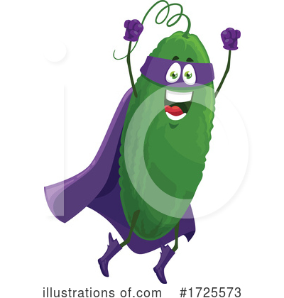 Cucumber Clipart #1725573 by Vector Tradition SM