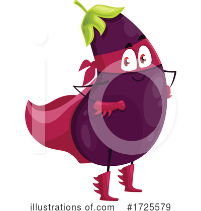 Eggplant Clipart #1725579 by Vector Tradition SM