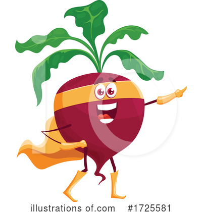 Veggie Clipart #1725581 by Vector Tradition SM