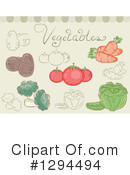 Vegetables Clipart #1294494 by BNP Design Studio
