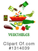 Vegetables Clipart #1314039 by Vector Tradition SM