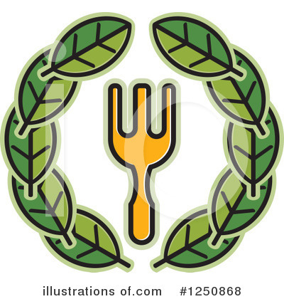 Royalty-Free (RF) Vegetarian Clipart Illustration by Lal Perera - Stock Sample #1250868