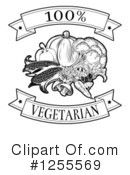 Vegetarian Clipart #1255569 by AtStockIllustration