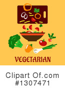 Vegetarian Clipart #1307471 by Vector Tradition SM