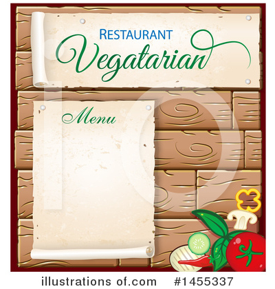 Royalty-Free (RF) Vegetarian Clipart Illustration by Domenico Condello - Stock Sample #1455337