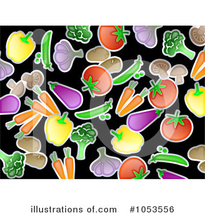 Royalty-Free (RF) Veggies Clipart Illustration by Prawny - Stock Sample #1053556