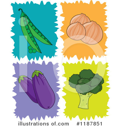 Eggplant Clipart #1187851 by Maria Bell