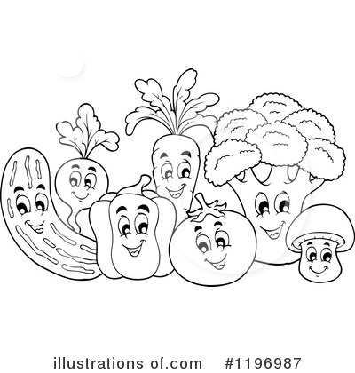Carrot Clipart #1196987 by visekart