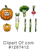 Veggies Clipart #1287412 by Vector Tradition SM