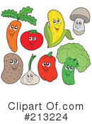 Veggies Clipart #213224 by visekart