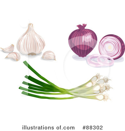 Royalty-Free (RF) Veggies Clipart Illustration by Tonis Pan - Stock Sample #88302