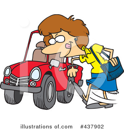 Royalty-Free (RF) Vehicle Clipart Illustration by toonaday - Stock Sample #437902