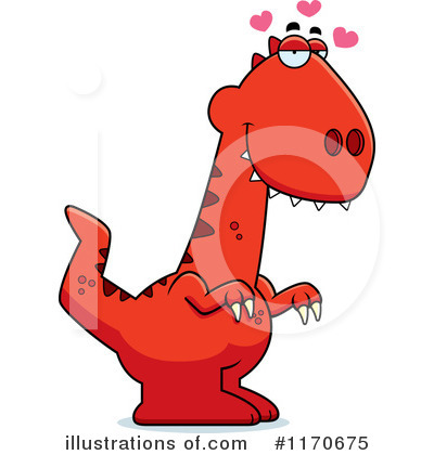 Royalty-Free (RF) Velociraptor Clipart Illustration by Cory Thoman - Stock Sample #1170675