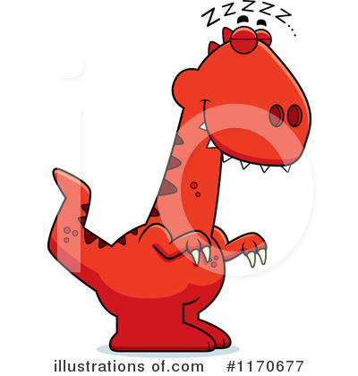Royalty-Free (RF) Velociraptor Clipart Illustration by Cory Thoman - Stock Sample #1170677