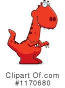 Velociraptor Clipart #1170680 by Cory Thoman