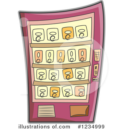 Royalty-Free (RF) Vending Machine Clipart Illustration by BNP Design Studio - Stock Sample #1234999