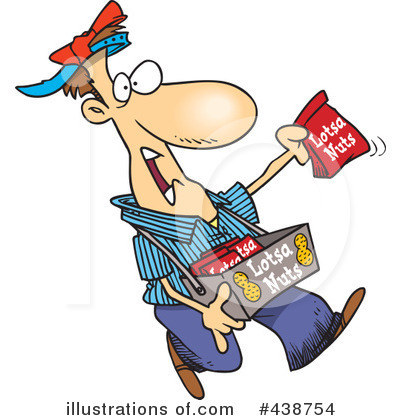 Royalty-Free (RF) Vendor Clipart Illustration by toonaday - Stock Sample #438754